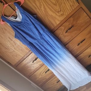 Maxi ombre dress